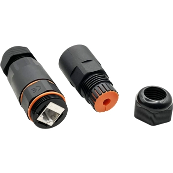 Łącznik hermetyczny IP68 RJ45/RJ45 kat.6A STP ALANTEC