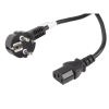 KABEL ZASILAJĄCY CEE 7/7->IEC 320 C13 10M VDE CZARNY LANBERG