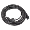 KABEL ZASILAJĄCY CEE 7/7->IEC 320 C13 10M VDE CZARNY LANBERG-100815
