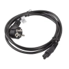 KABEL ZASILAJĄCY LAPTOP (MIKI) CEE 7/7->IEC 320 C5 1.8M VDE CZARNY LANBERG-100857
