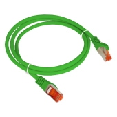 Patchcord RJ45 S/FTP kat.6A LSOH 5m zielony ALANTEC