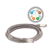 Patchcord RJ45 F/UTP kat.6 PVC 5m ALANTEC
