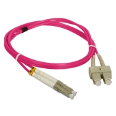Patchcord światłowodowy LC-SC OM4 MM duplex 50/125 3m ALANTEC