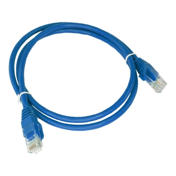 Patchcord RJ45 UTP kat.6A LSOH 1m niebieski ALANTEC