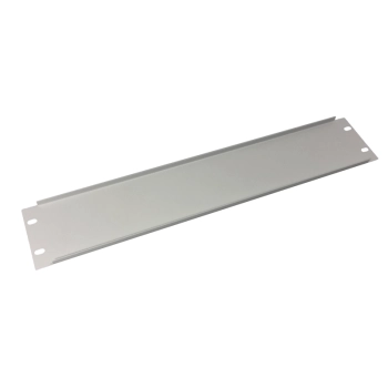 Zaślepka 19" 2U metalowa, szara ALANTEC