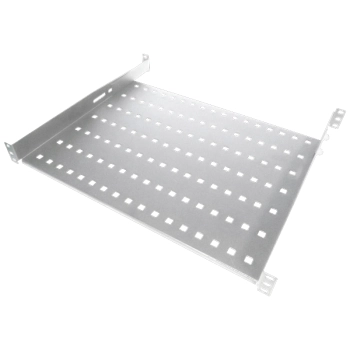 Półka stała 19" 1U głęb. 650mm, kolor szara, 4 punkty mocowania ALANTEC