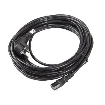 KABEL ZASILAJĄCY CEE 7/7->IEC 320 C13 10M VDE CZARNY LANBERG-100813