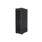 Szafa Rack 19" 42U 800x1200  Drzwi Perforowane Termostat Stojąca LANBERG FF01-8242-23BL