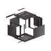Szafa Rack 19