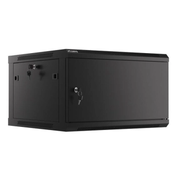Szafa Rack 19" 6U 600x600  Drzwi Metalowe LANBERG WF01-6606-00B