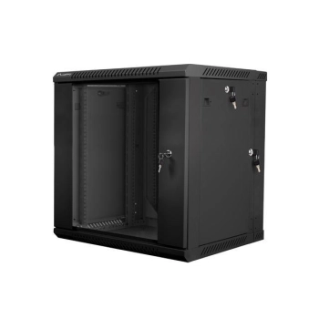 Szafa Rack DwUsekcyjna 19" 12U 600x600  LANBERG WF02-6612-10B