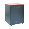 Biurowa szafa teleinformatyczna SJB 18U 600x800 w kolorze czarnym bez blatu ZPAS-103972