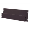 Zaślepka metalowa do szafy rack 19" 6U - czarna ZPAS