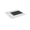 Zaślepka z przepustem szczotkowym typu A (do otworu 380x380 mm) - szara ZPAS-104232