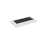 Zaślepka z przepustem szczotkowym typu B (do otworu 380x210 mm) - szara ZPAS-104238
