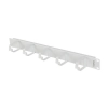 ORGANIZER KABLI 19" 1U Z 5 METALOWYMI UCHWYTAMI TYP B SZARY LANBERG