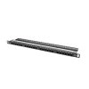 PATCH PANEL 24 PORT 0.5U 19" KAT.5E UTP CZARNY LANBERG