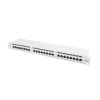 PATCH PANEL 24 PORT 1U 19" KAT.5E FTP EKRANOWANY SZARY LANBERG