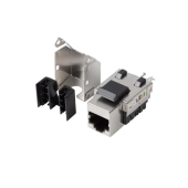 MODUŁ KEYSTONE GNIAZDO RJ45->LSA KAT.5E FTP 90° DO PUSZKI MONTAŻOWEJ LANBERG