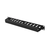 AK-1704-B ORGANIZER KABLI 19" 1U Z ZAŚLEPKĄ TYP A CZARNY LANBERG