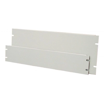 Zaślepka metalowa do szafy rack 19" 5U - szara ZPAS