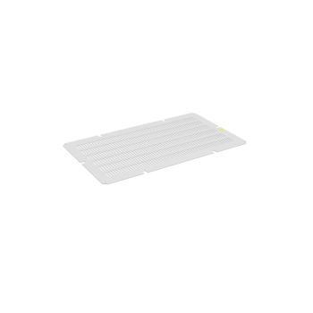 Zaślepka z perforacją typu B (do otworu 380x210 mm) - szara ZPAS-104227