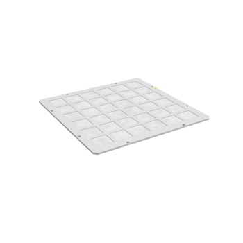 Zaślepka z włókniną typu A (do otworu 380x380 mm) - szara ZPAS-104245