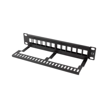 PATCH PANEL PUSTY 12 PORT 1U 10