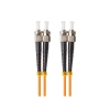 PATCHCORD ŚWIATŁOWODOWY MM ST/UPC-ST/UPC DUPLEX 3.0MM OM2 50/125 LSZH 15M POMARAŃCZOWY LANBERG-105462