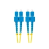 PATCHCORD ŚWIATŁOWODOWY SM SC/UPC-SC/UPC DUPLEX 3.0MM LSZH G657A1 2M ŻÓŁTY LANBERG-105740