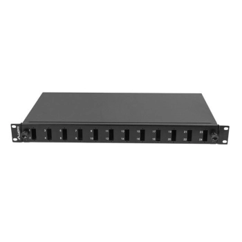 PRZEŁĄCZNICA ŚWIATŁOWODOWA LANBERG 12XSC DUPLEX / 12XLC QUAD RACK 19