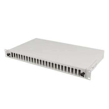 PRZEŁĄCZNICA ŚWIATŁOWODOWA LANBERG 24XSC DUPLEX / 24XLC QUAD RACK 19
