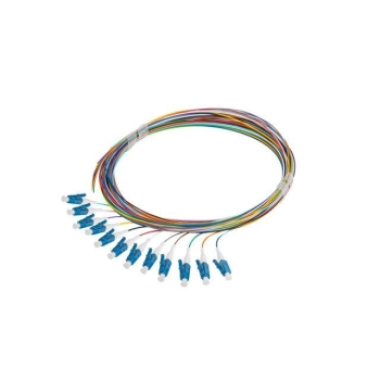 PIGTAIL ŚWIATŁOWÓD SM LC/UPC EASY STRIP 9/125 G657A1 12X2M MULTIKOLOR LANBERG