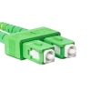 PATCHCORD ŚWIATŁOWODOWY SM LC/UPC-SC/APC DUPLEX 3.0MM LSZH G657A1 2M ŻÓŁTY LANBERG-108536