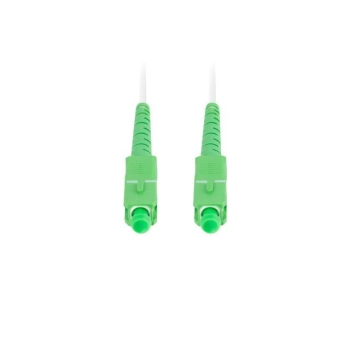 PATCHCORD ŚWIATŁOWODOWY SM SC/APC-SC/APC SIMPLEX 3.0MM LSZH G657A2 25M BIAŁY LANBERG-108341