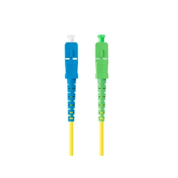 PATCHCORD ŚWIATŁOWODOWY SM SC/APC-SC/UPC SIMPLEX 3.0MM LSZH G657A1 2M ŻÓŁTY LANBERG-108922