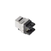 MODUŁ KEYSTONE GNIAZDO RJ45->LSA KAT.6 FTP 180° LANBERG-109316