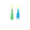 PATCHCORD ŚWIATŁOWODOWY SM SC/APC-SC/UPC SIMPLEX 3.0MM LSZH G657A1 1M ŻÓŁTY LANBERG-109448