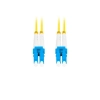 PATCHCORD ŚWIATŁOWODOWY SM LC/UPC-LC/UPC DUPLEX 3.0MM LSZH G657A1 1M ŻÓŁTY LANBERG-109822