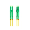 PATCHCORD ŚWIATŁOWODOWY SM LC/APC-LC/APC DUPLEX 3.0MM LSZH G657A1 10M ŻÓŁTY LANBERG-109867