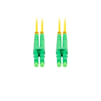 PATCHCORD ŚWIATŁOWODOWY SM LC/APC-LC/APC DUPLEX 3.0MM LSZH G657A1 10M ŻÓŁTY LANBERG-109041