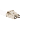 Patchcord światłowodowy wielomodowy, LC/PC-LC/PC, OM3 MM 50/125, LS0H, duplex | 0,5m Lanberg-110720