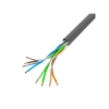 KABEL LAN UTP KAT.5E 100M DRUT CU SZARY FLUKE PASSED LANBERG-118816