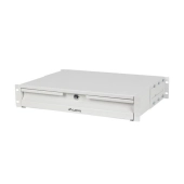SZUFLADA DO SZAF 19" 2U 360MM SZARA LANBERG (2U/483X360MM UDŹWIG DO 90KG, MONTAŻ 4 PUNKTOWY)