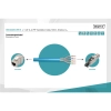 Kabel instalacyjny DIGITUS kat.6A, U/FTP, B2ca, AWG 23/1, LSOH, 500m, niebieski, szpula-120482