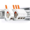 Kabel instalacyjny DIGITUS kat.7, S/FTP, B2ca, AWG 23/1, LSOH, 500m, pomarańczowy, szpula-120594