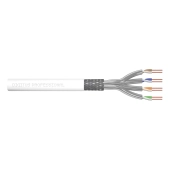Kabel instalacyjny DIGITUS kat.7, S/FTP, Dca, AWG 26/1, LSOH, 305m, biały, karton