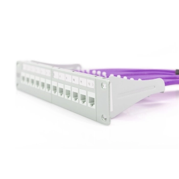 Kabel instalacyjny DIGITUS kat.6, F/UTP, B2ca, AWG 23/1, LSOH, 500m, fioletowy, szpula-120490