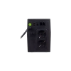 UPS Line-Ineractive LED, 800VA/480W, 1x12V/9Ah, AVR, 2x Schuko CEE 7/3, 2x RJ11, 1x USB 2.0 typ B-121704