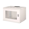 Szafa sieciowa wisząca 19" 7U, SOHO PRO 370 x 540 x 400mm, drzwi perforacja, szary, niezłożona, 60kg